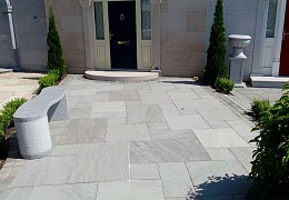 Плитка из песчаника Belgian Grey 600x300 мм