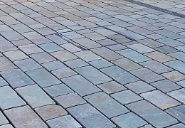 Брусчатка RKS Slate Belgian Multi 100х100 мм