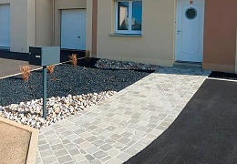 Брусчатка RKS Slate Belgian Grey 100х100 мм