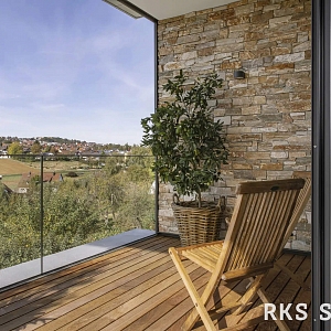 Камень в дизайне интерьера RKS SLATE Кварцит Multi Quartz Country