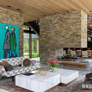 Натуральный камень для облицовки камина 3D панели RKS SLATE Сланец Cedar Slate Country