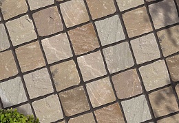 Брусчатка RKS Slate Belgian Multi 100х100 мм