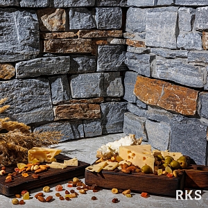 Декоративный камень в интерьере 3D панели Кварцит Nordic Blend Country