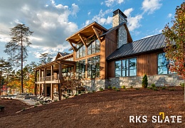 Облицовочный камень RKS SLATE Grey Quartz Castle
