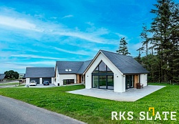 Фасадный сланец RKS SLATE Graphite Natural 500х250 мм
