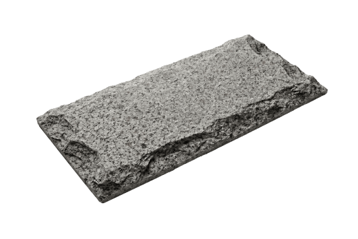 Темно-серая Гранитная плитка Dark Grey, Mushroom под скалу колотая купить в  Грозном