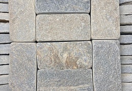 Кварцитовая брусчатка RKS Slate Maryland 200x100 мм