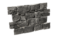 Декоративный камень известняк RKS SLATE Известняк Midnight Black Country для эксклюзивной отделки фасада