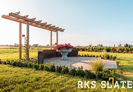 Брусчатка RKS Slate Belgian Grey 100х100 мм