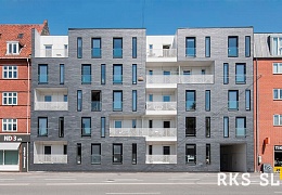 Фасадный сланец RKS SLATE Graphite Natural 500х250 мм