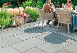 Плитка из песчаника Belgian Grey 600x300 мм
