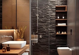 3D панели RKS SLATE Кварцит Black Quartz Classic