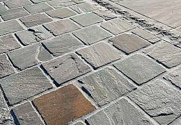 Брусчатка RKS Slate Belgian Grey 100х100 мм