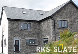 Кровельный Сланец RKS SLATE Grey 400х200 мм
