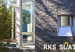 3D панели RKS SLATE Сланец Jack Black Natural