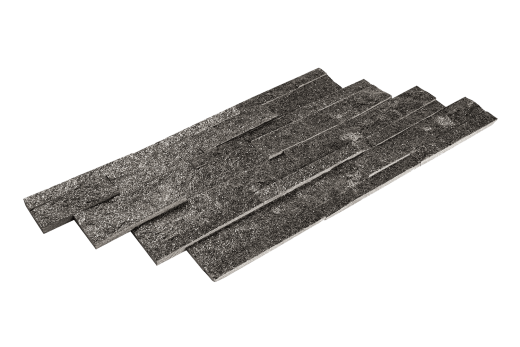 3D панель RKS SLATE Кварцит Galaxy Black Natural в интерьере, стеновая панель, дизайн гостиной, современный интерьер