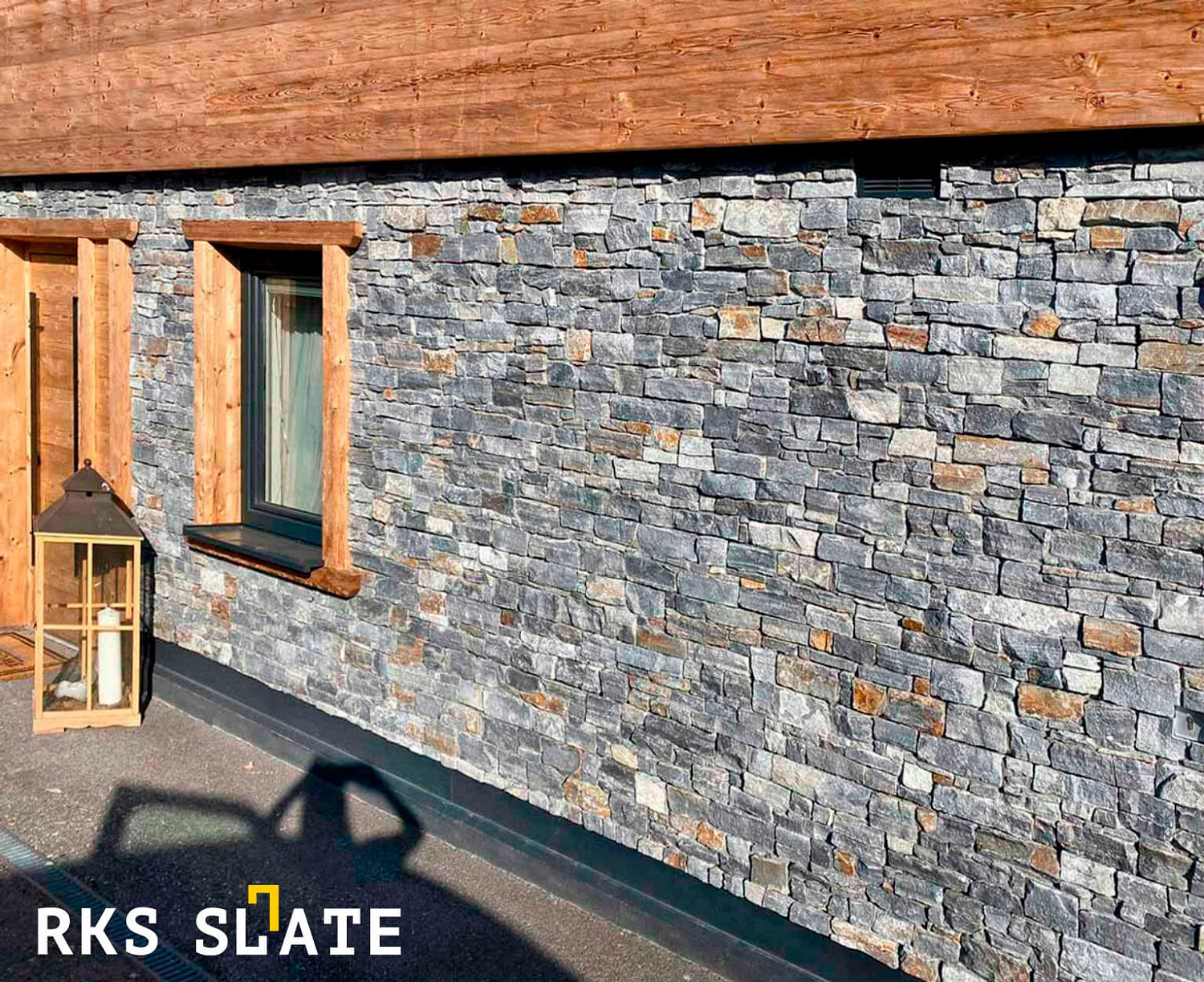 Декоративный камень на цоколь 3D панели RKS SLATE Кварцит Nordic Blend Country: стильное решение для вашего дома