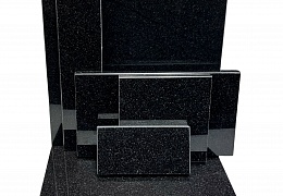 Гранитная плитка Absolute Black, Polished