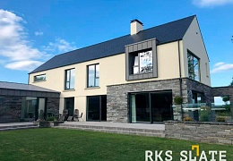 Фасадный сланец RKS SLATE Graphite Natural 500х250 мм