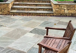 Плитка из песчаника Belgian Grey 600x300 мм