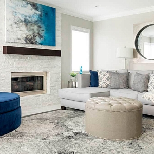 Термостойкая плитка для каминов 3D панели из натурального камня Кварцит White Quartz Classic — RKS SLATE