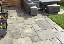 Плитка из песчаника Belgian Grey 600x300 мм