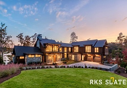 Облицовочный камень RKS SLATE Grey Quartz Castle