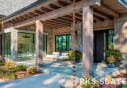 Облицовочный камень RKS SLATE Grey Quartz Castle