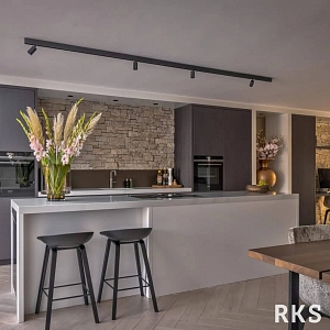 Камень в дизайне интерьера 3D панели RKS SLATE Кварцит Sesame Yellow Country