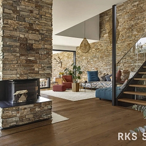 Камень для отделки камина 3D панели RKS SLATE Кварцит Beige Quartz Country