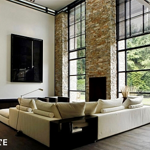 Камень для облицовки камина 3D панели RKS SLATE Кварцит Beige Quartz Country