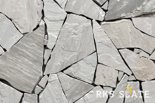 Облицовочный камень для фасада RKS SLATE Belgian Grey Sandstone Loose