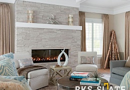 3D панели RKS SLATE Кварцит White Quartz Classic