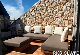 Облицовочный камень RKS SLATE Beige Limestone Loose