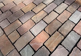 Брусчатка RKS Slate Belgian Multi 100х100 мм