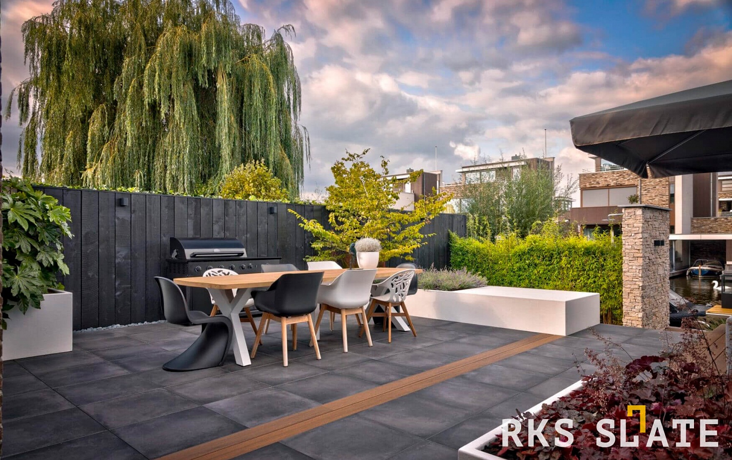 3D панели RKS SLATE Кварцит Sesame Yellow Country