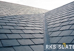 Фасадный сланец RKS SLATE Graphite Natural 500х250 мм
