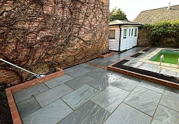 Плитка из песчаника Belgian Grey 600x300 мм