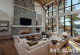 Облицовочный камень RKS SLATE Grey Quartz Castle