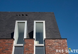 Фасадный сланец RKS SLATE Graphite Natural 500х250 мм