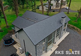Фасадный сланец RKS SLATE Graphite Natural 500х250 мм