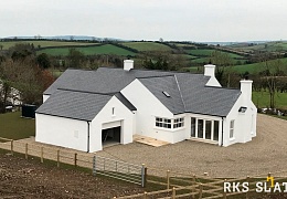 Фасадный сланец RKS SLATE Graphite Natural 500х250 мм