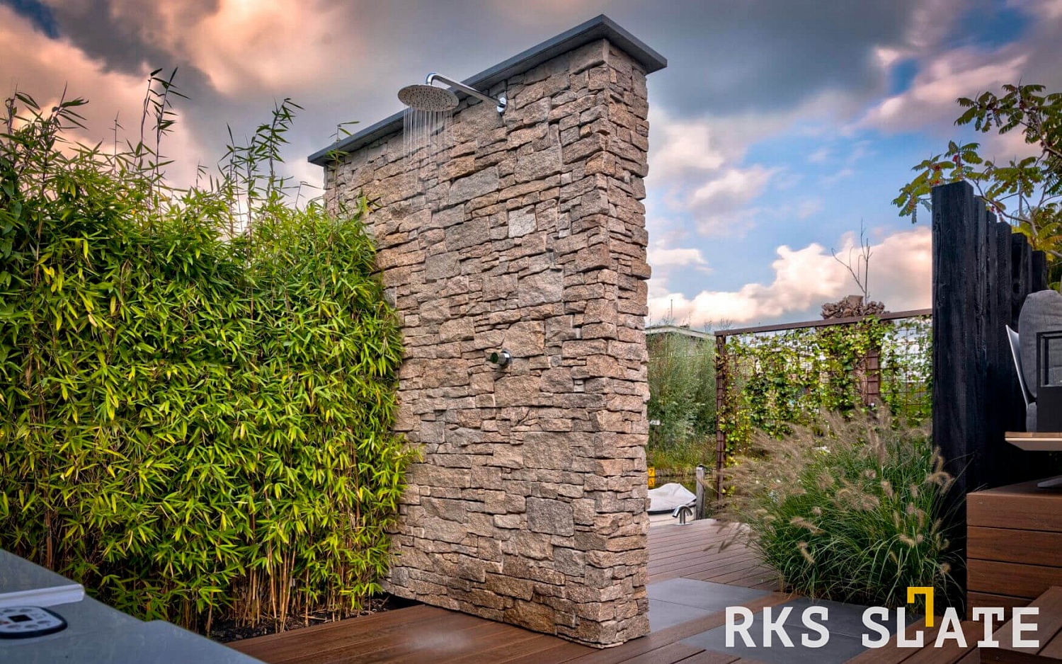 3D панели RKS SLATE Кварцит Sesame Yellow Country