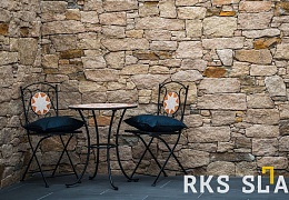 Облицовочный камень RKS SLATE Sesame Yellow Quartz Strips