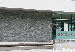 Облицовочный камень RKS SLATE Black Slate Castle