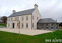 Фасадный сланец RKS SLATE Graphite Natural 500х250 мм