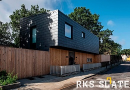 Фасадный сланец RKS SLATE Graphite Natural 500х250 мм